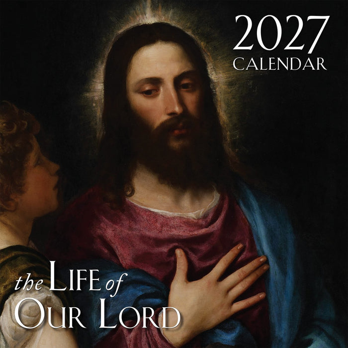 2027 Life of Our Lord Wall Calendar, cover