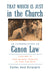 That Which Is Just in the Church Vol. 2 by Carlos José Errázuriz, hardcover cover