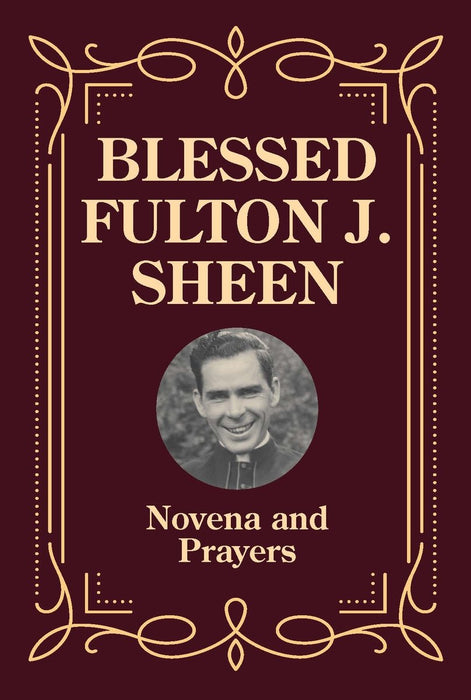 Blessed Fulton J. Sheen Novena and Prayers by Jaymie Wolfe, paperback cover