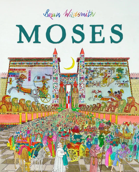 Moses by Brian Wildsmith, hardcover cover