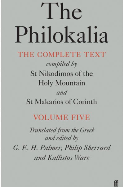 The Philokalia: Volume 5